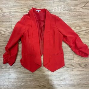 Red blazer